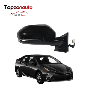Espejos Retrovisores Topzonauto para Toyota Prius 2010-2016 OEM 87910-47450 Negro/Blanco Eléctricos Plegables con Calefacción y Señal de Giro - Product Image 1
