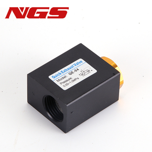 QE Ống Khí Nén Phát Hành Nhanh Van Điều Khiển Xả Nhôm Áp Suất Cao QE-01 QE-02 <span class=keywords><strong>1</strong></span>/4 QE-03 QE-04 - Product Image 4