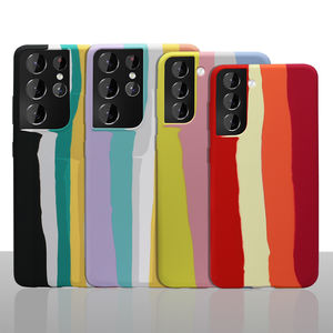 Funda de silicona con logotipo personalizado para teléfono móvil, carcasa <span class=keywords><strong>ultra</strong></span> de silicona para <span class=keywords><strong>Samsung</strong></span> galaxy S21, S20, S10 Plus, <span class=keywords><strong>note</strong></span> 20, 10 - Product Image 2