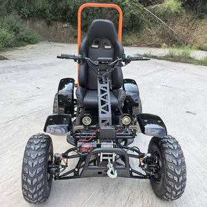 Nouvelle trottinette électrique pour adultes de 6000 W avec quatre roues de 23 pouces à vendre avec certificat CE Go Cart - Product Image 6