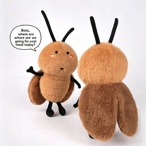 Juguetes de Peluche de Cucaracha Súper Suaves - Muñecos Creativos y Lindos, Marionetas Divertidas, Excelentes Juguetes de Confort para Niños - Product Image 3