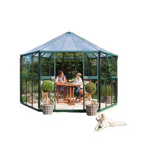 Alumínio quadro <span class=keywords><strong>hexagonal</strong></span> estufa jardinagem e estufa divertido - Product Image 1