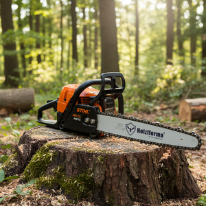 Barra a catena PRO da 12 pollici 3/8 LP .050 44DL con barra di taglio mini e naso rigido per motoseghe compatibili Stihl MS170/171/180/181 - Product Image 3