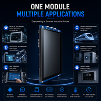 Módulo de Pantalla TFT Industrial de 7 Pulgadas con Android/Linux, 1024x600, Rockchip RK3568B2, 2GB DDR4, 8GB EMMC, Amplio Rango de Temperatura, I/O Enriquecidos, Inteligente
