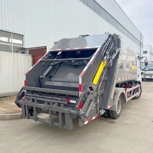 Good Quality China Dongfeng 4x2 6 Ton Garbage Compactor Truck Compressed Garbage Truck Upper Body - Product Image 6