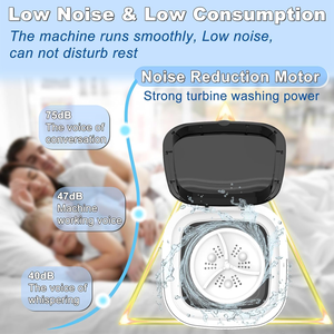 Gran oferta, <span class=keywords><strong>Moyu</strong></span> portátil de tamaño pequeño para ropa de bebé, Mini <span class=keywords><strong>lavadora</strong></span> plegable - Product Image 6