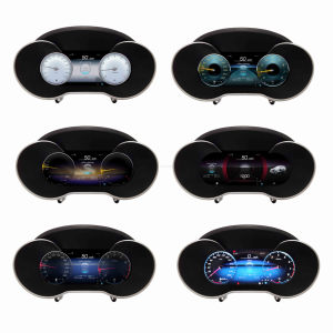 Bộ Kit Nội Thất Ô Tô Thiết Kế Mới, Radio <span class=keywords><strong>Android</strong></span>, Carplay, Màn Hình LCD, Cụm Đồng Hồ Số Cho Mercedes-Benz GLC C Class W205 X253 2015-2020 - Product Image 5