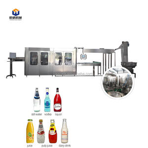 آلة تعبئة وتغطية أوتوماتيكية 3 في 1 للزجاجات البلاستيكية والزجاجية لتعبئة المياه الغازية والقلوية والمعدنية النقية - Product Image 6