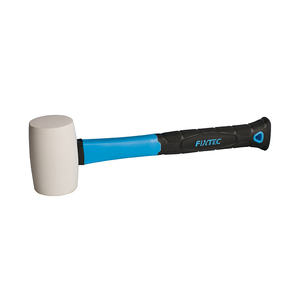 Marteau de chantier FIXTEC 40 mm de qualité DIY avec manche en fibre de verre bicolore pour usage professionnel, personnalisable OEM FHRUH4 - Product Image 2