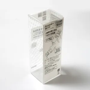 Factory Direct Selling Klare PET PVC Kunststoff Falt schachtel Verpackungs schachtel Transparente Schachtel Verpackung mit Logo