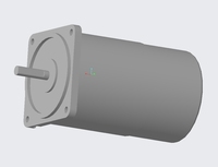 Moteur à induction monophasé 110V/220V AC avec vitesse de 1400 tr/min, caractéristiques étanches, 50HZ 60HZ, boîte de vitesses à vis sans fin, 1500 tr/min, moteur 180W