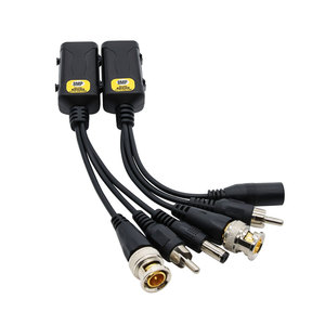 ชุดส่งสัญญาณ 300 ม. 12-36V UTP/CAT5 สายคู่บิดเกลียว 3-in-1 วิดีโอ พาวเวอร์ เสียง 8MP วิดีโอบาลัน อุปกรณ์เสริมกล้องวงจรปิด จอภาพ - Product Image 3