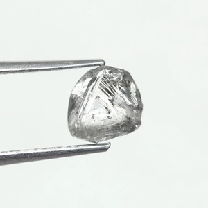 เพชรหายาก 1.13 กะรัต 6.63 x 6.20 x 2.95 มม. เพชรดิบธรรมชาติแบบเกลือและพริกไทย ไม่เจียระไน สำหรับเครื่องประดับเพชรงานแต่งงาน - Product Image 6