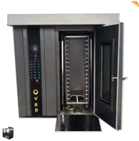 Four électrique industriel commercial en acier inoxydable pour la cuisson du pain, four rotatif diesel pour la cuisson du pain