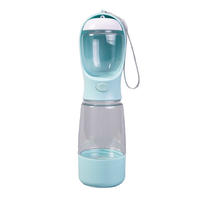 Taza Portátil e Impermeable para Mascotas, con Dispensador de Agua y Comida 3 en 1, para Perros y Gatos
