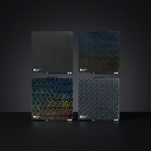 3D Printer Effect <b>Printing</b> Plates Combo-Metal (Carbon Fiber/Diamond Texture) Black Compatible X1 Series/P1 Series/A1/A1 <b>Mini</b> - Product Image 2