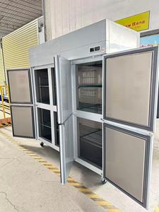 Refrigerador Comercial de Gran Capacidad con Seis Puertas, Vertical, de Acero Inoxidable, de Una Sola Temperatura, Enfriamiento por Aire, Congelador Mecánico - Product Image 1