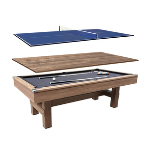 <span class=keywords><strong>Table</strong></span> de billard multifonction 3-en-1 de 9 pieds, style moderne, avec <span class=keywords><strong>hockey</strong></span> <span class=keywords><strong>sur</strong></span> <span class=keywords><strong>air</strong></span> et tennis de <span class=keywords><strong>table</strong></span>, vente en gros d'usine, en promotion - Product Image 3