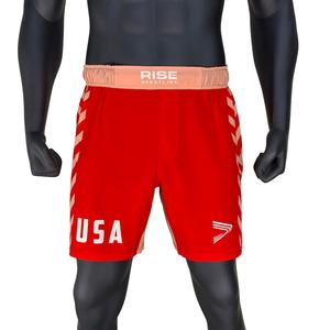 Pantalones Cortos de Lucha Profesional para Hombre del Equipo Nacional de EE. UU., de Secado Rápido, Transpirables y Duraderos para Entrenamiento Diario - Product Image 2