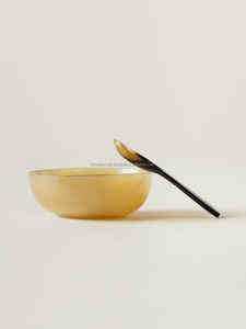 Nouveauté 2025, bols à épices de fête écologiques en corne de buffle personnalisés, design classique décontracté, faits à la main, cuillère - Product Image 3