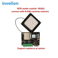 Module de lecteur RFID UHF à distance, antenne, interface TTL UART intégrée, 0-5 dBi, micro-céramique, mini RS232 USB, 1 m, DC 3,5 V-5 V, > 50 pièces/s