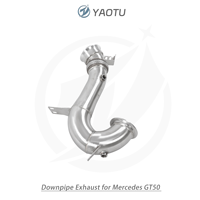 Tuyau d'échappement YT pour Mercedes Benz GT43 GT50 GT53 GLE53 S450 S500 M256 en acier inoxydable 304