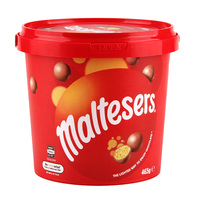 Seau à biscuits au chocolat PP 680ML avec étiquette personnalisée avec couvercle