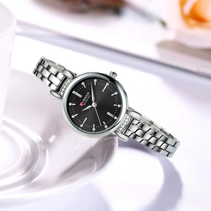 CURREN 9098 Brand <b>Cute</b> Luxury Women <b>Bracelet</b> Watches Fashion Women Dress Wristwatch Ladies Quartz Sport Watch Dropshiping - Product Image 3