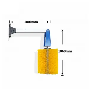 소 브러쉬 새로운 디자인 소 청소 브러시 소 농장 동물 축산 도구 소 브러시
