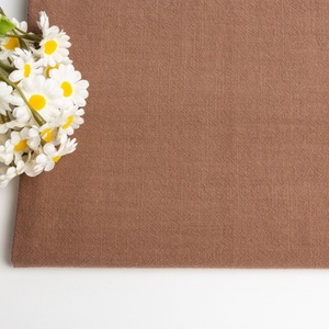 Tela de Algodón con Aspecto de Lino y Acabado Lavado a la Arena, Tela de Gasa a Cuadros para Camisas y Vestidos, Ropa para Mujeres y Niños - Product Image 2