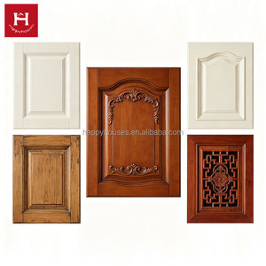Happy Houses Wholesale Factory Price Customized Kitchen Cabinet Sets Shaker Style Classical Carved Cabinet <strong>Doors</strong> for Luxury Home - Product Image 1