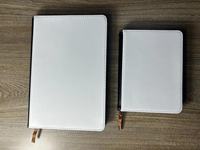 Nouveauté 2025 – Carnets et journaux A5/A6 vierges double face pour impression par sublimation avec couverture réutilisable