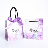 Sacs en papier de luxe personnalisés pour cadeaux de mariage, sacs en papier pour banquets, sacs en papier pour le shopping