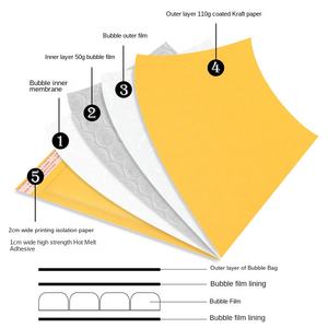 Bureau de <span class=keywords><strong>poste</strong></span> personnalisé <span class=keywords><strong>A4</strong></span> A5 Jiffys sacs à bulles en poly <span class=keywords><strong>enveloppe</strong></span> postale en papier kraft bio <span class=keywords><strong>enveloppe</strong></span> CD enveloppes rembourrées pour vente en gros - Product Image 6
