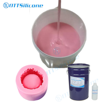 Caoutchouc de silicone moule 30A pour la fabrication de moules à béton caoutchouc de silicone RTV-2 liquide
