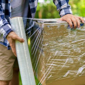 18 Inch 60 Gauge Stretch Wrap Film, 1200 Feet Clear Self-Adhesive Plastic Shrink Film, Heavy Duty Thick Pallet Wrap for Packing - Product Image 6