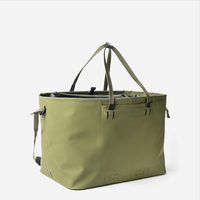 Sac fourre-tout de plage en nylon enduit de TPU imperméable, grand sac étanche à enroulement personnalisé pour activités de plein air, bateau, camping, pour hommes et femmes
