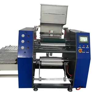 PE Stretch Automatic Roll-Change Stretch Film Rewinding Machine