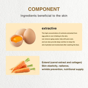 <span class=keywords><strong>โฟม</strong></span><span class=keywords><strong>ล้าง</strong></span><span class=keywords><strong>หน้า</strong></span>กระชับผิวหน้าไข่แดงเพื่อ<span class=keywords><strong>ลด</strong></span><span class=keywords><strong>ขน</strong></span>าด<span class=keywords><strong>รู</strong></span><span class=keywords><strong>ขุม</strong></span><span class=keywords><strong>ขน</strong></span>ทำให้ผิวเรียบเนียนและกระชับฉลากตามธรรมชาติ - Product Image 3