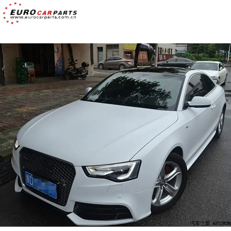 Body Kit Komplett set für AD A5 bis RS5 Style 17-19 Jahre Body Kit Komplett set Body Kit PP Material Auto Stoßstange Frontgrill