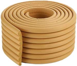 Protection des bords-<span class=keywords><strong>Peter</strong></span> | Sécurité pour bébé | Coussin de bord | Pare-chocs souple | Marron - Product Image 6