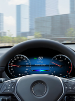 Panel Instrumen Digital Cluster Speedometer Carplay Parkir Otomatis untuk Mercedes Benz E Class W212 2009-2016
