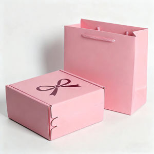 Mailing Envelope Box with Tear Strip Self-Sealing Function Matt <b>Lamination</b> Embossing Recyclable Rigid Kraft Corrugated Packaging - Product Image 3