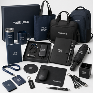 Coffret cadeau d'entreprise personnalisé, articles promotionnels, ensemble souvenir avec gobelets, sac fourre-tout, balles de golf et articles de luxe - Product Image 4