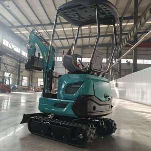 Produsen Excavator Crawler Pilot Hidrolik 1,8 ton Mini Excavator Multifungsi untuk Rekayasa Kota - Product Image 1