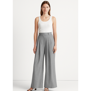 Costumes <span class=keywords><strong>pour</strong></span> femmes taille haute personnalisés pantalons amples pantalons à jambes larges <span class=keywords><strong>pour</strong></span> femmes vente en gros - Product Image 1