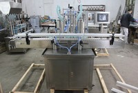 Machine de remplissage automatique à 4 têtes pour jus liquide, boissons, eau, lait, 30 ml-300 ml, 50 ml-500 ml, remplisseuse de bouteilles