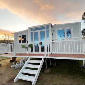 Rumah Kontainer Ekspansi 40Ft 20Ft Siap Huni Villa Prefabrikasi Rumah Mungil Rumah Kontainer Lipat Ekspansi - Product Image 4