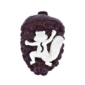 Juguete para masticar perro de goma con forma de piña JZ para masticadores agresivos, juguete indestructible para limpieza de dientes de mascotas - Product Image 2