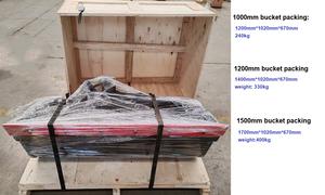 Cubo de clasificación de inclinación CAT 305 para excavadora de 5 toneladas, limpieza de cubo inclinable de 1200mm y 1500mm - Product Image 4